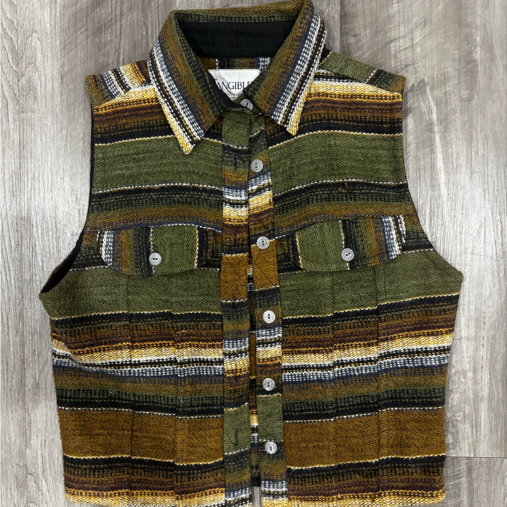 Striped Multicolor Vest